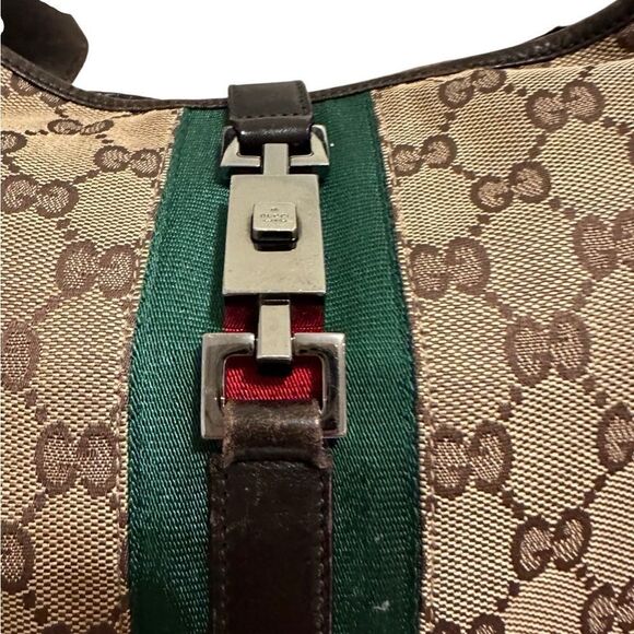 Gucci web Gg jackie bag - Picture 7 of 11